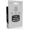 Coquette Ras de cou Coquette Triple Lane Noir